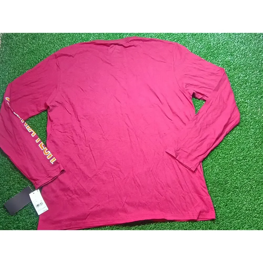 New Virginia Tech Hokies Maroon Long Sleeve Tee XL - Picture 7 of 7